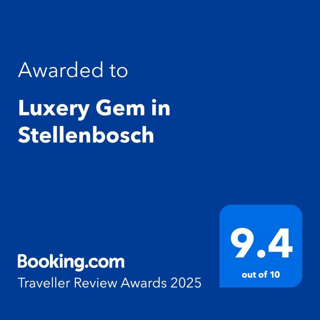 Luxery Gem In Stellenbosch Leilighet Eksteriør bilde
